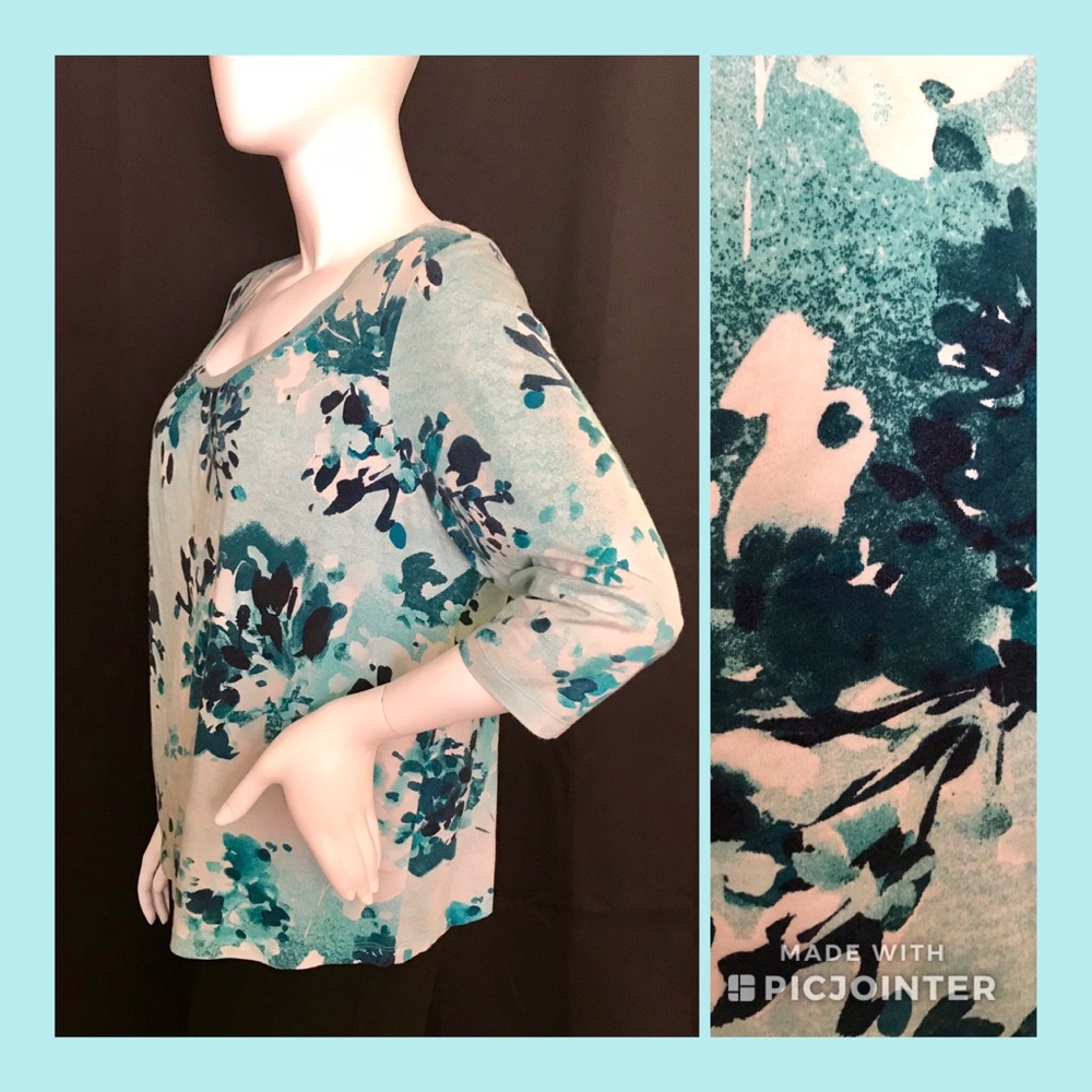 St John’s Bay floral top
